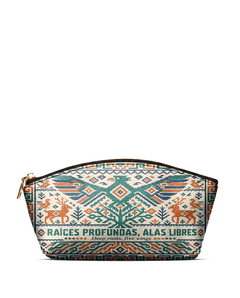 "Raíces profundas, alas libres" ver.4 Eclipse Makeup Bag