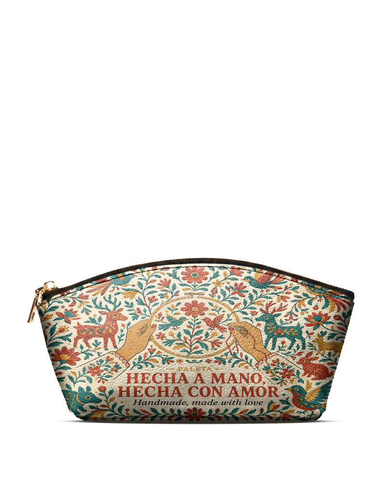 "Hecha a mano, hecha con amor" ver.1 Eclipse Makeup Bag