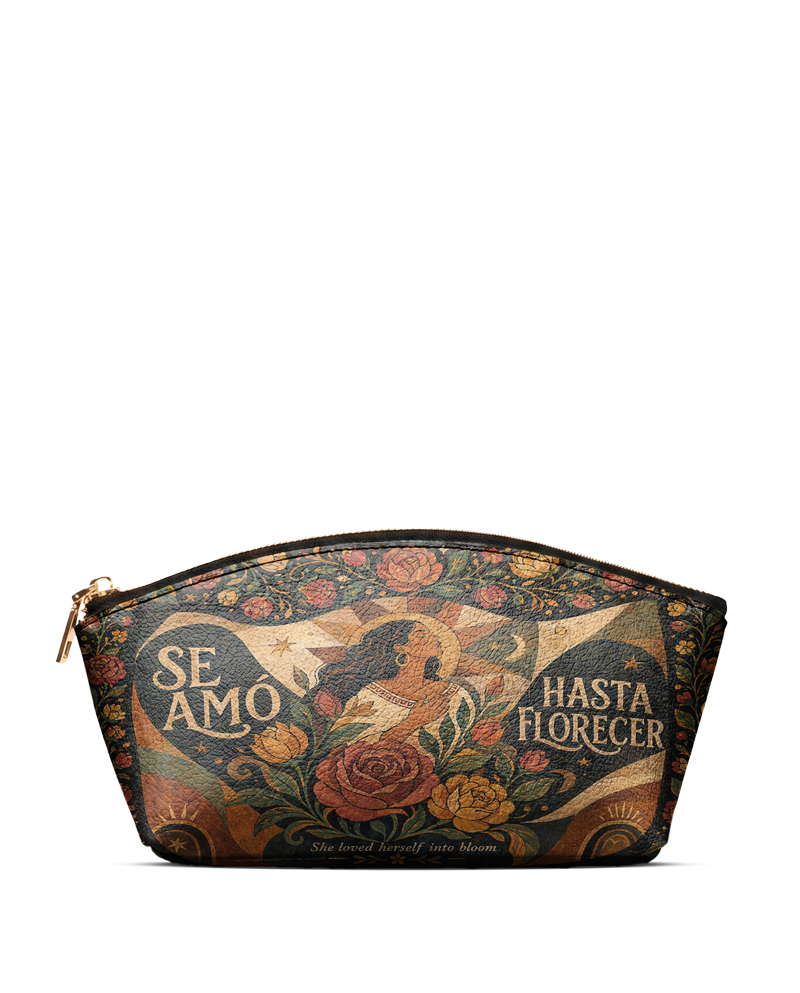 "Se amó hasta florecer" ver.2 Eclipse Makeup Bag