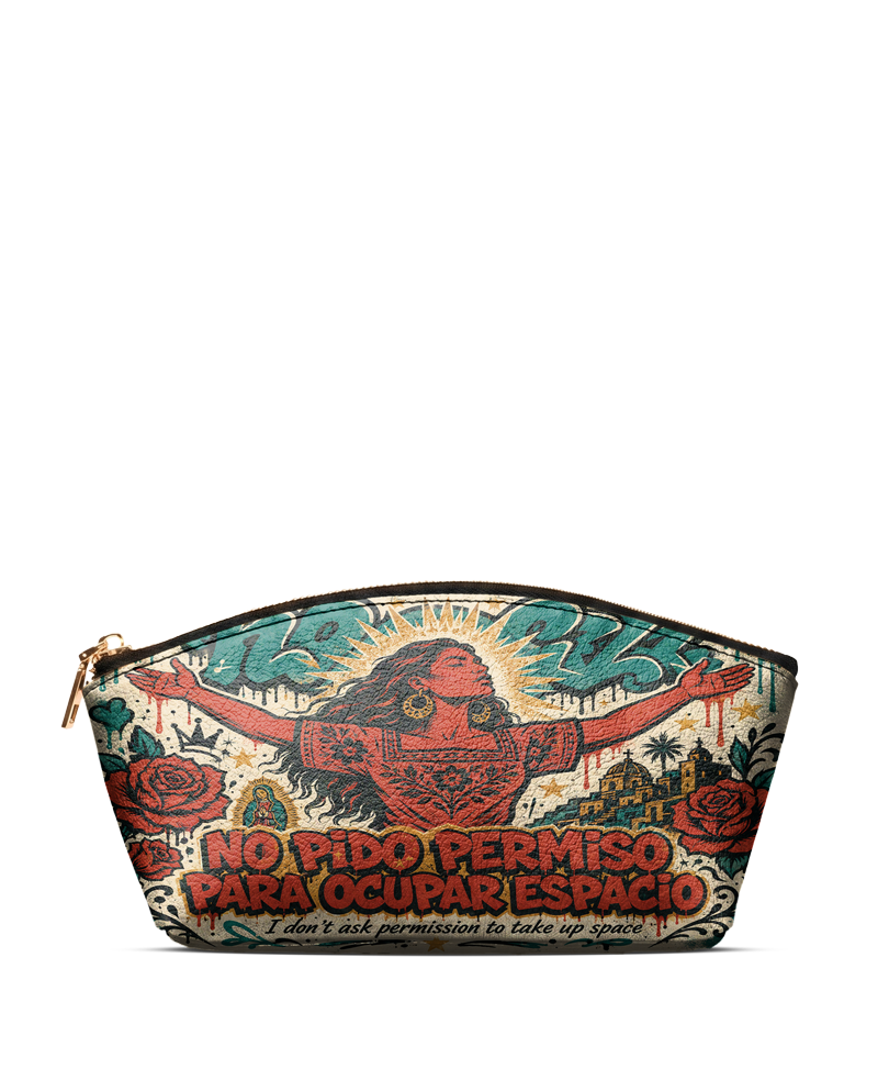 "No pido permiso para ocupar espacio" ver.3 Eclipse Makeup Bag