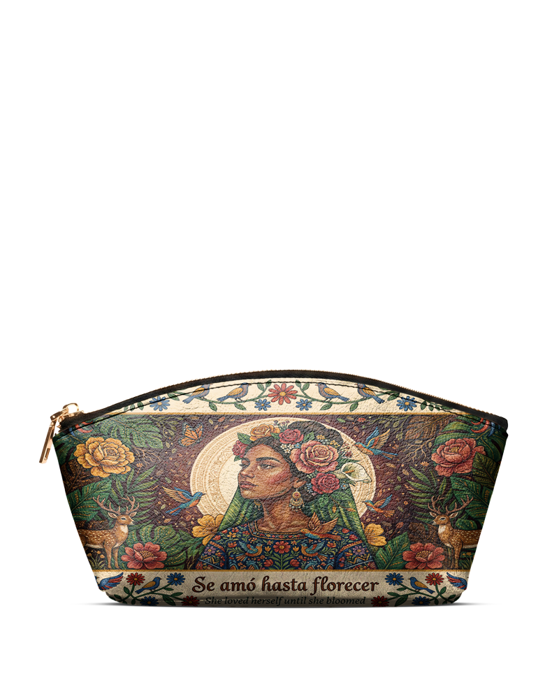 "Se amó hasta florecer" ver.8 Eclipse Makeup Bag