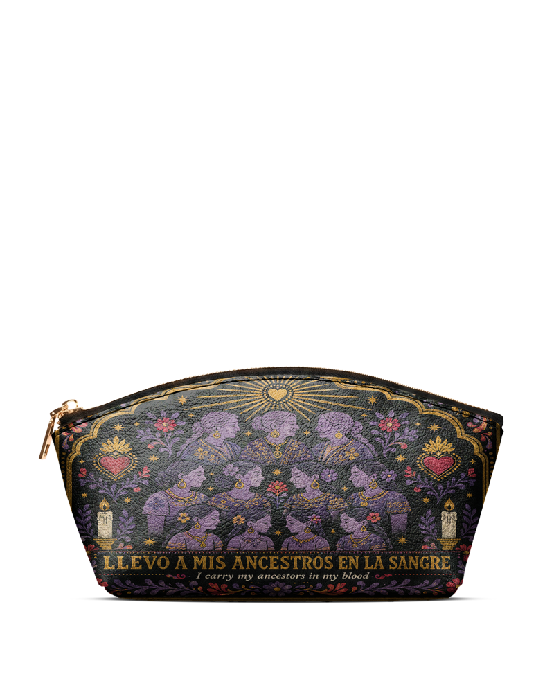 "Llevo a mis ancestros en la sangre" ver.3 Eclipse Makeup Bag