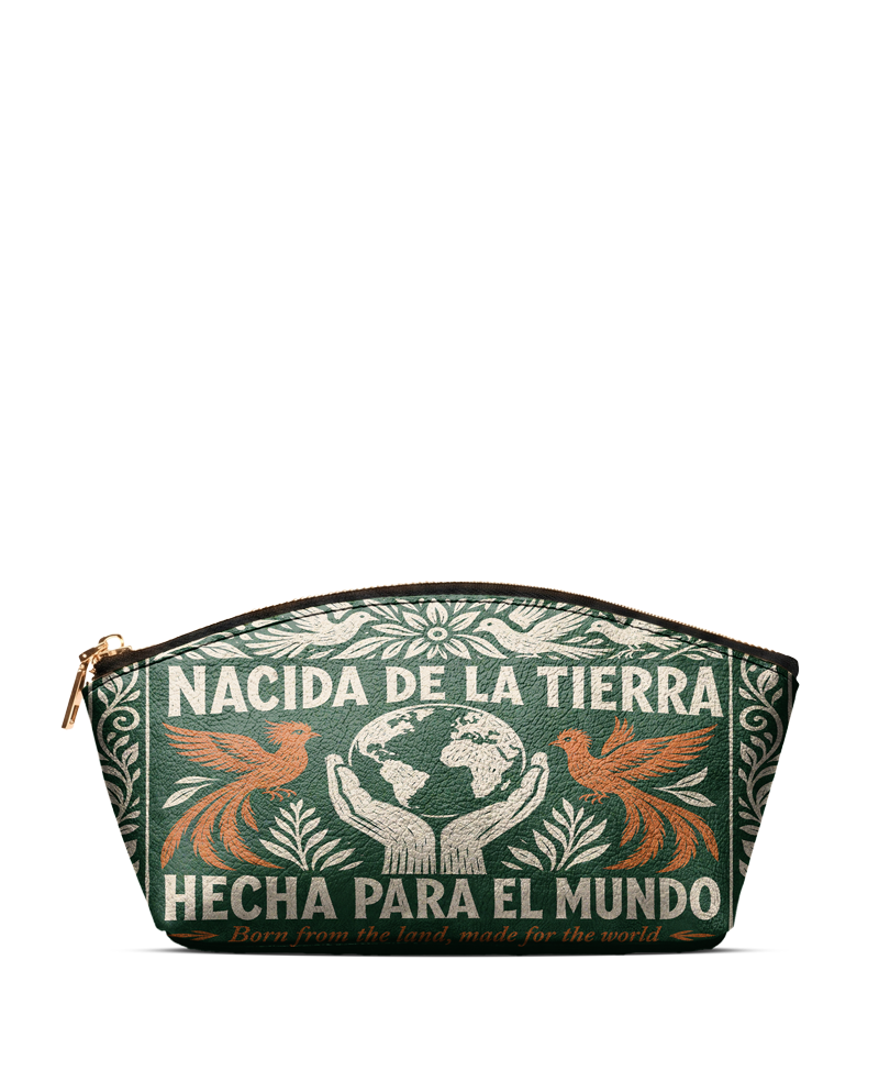 "Nacida de la tierra, hecha para el mundo" ver.3 Eclipse Makeup Bag