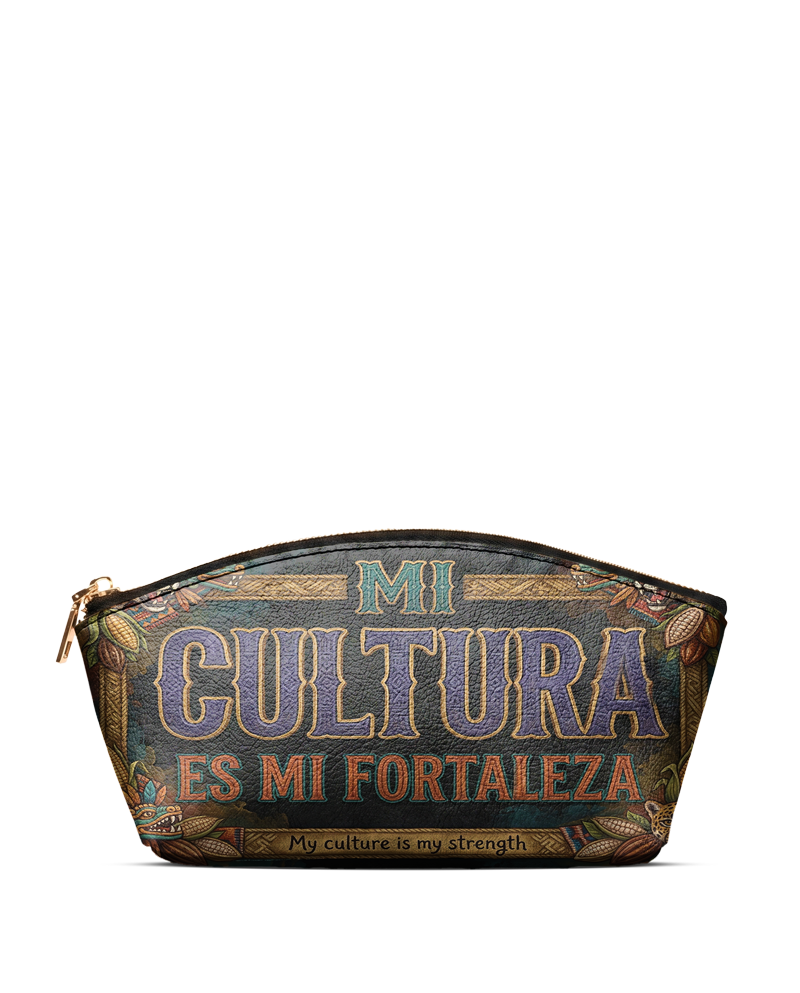 "Mi cultura es mi fortaleza" ver.3 Eclipse Makeup Bag