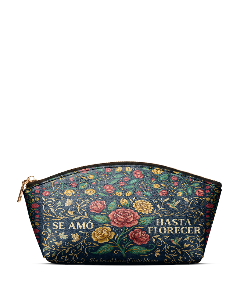 "Se amó hasta florecer" ver.6 Eclipse Makeup Bag