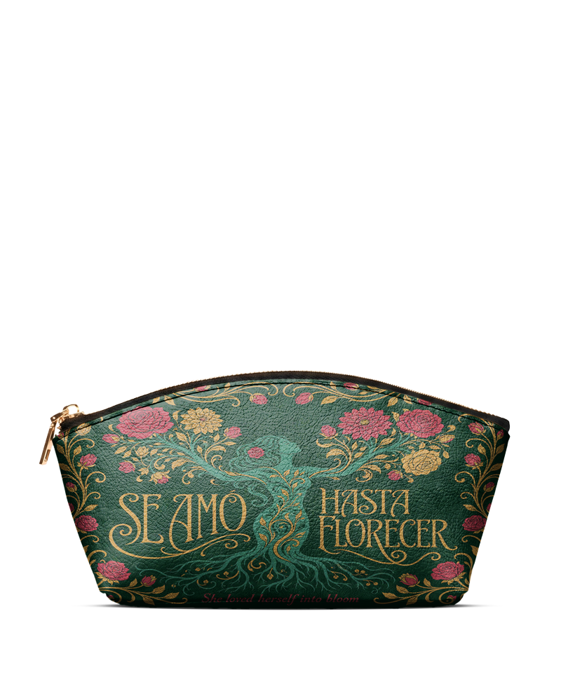 "Se amó hasta florecer" ver.3 Eclipse Makeup Bag