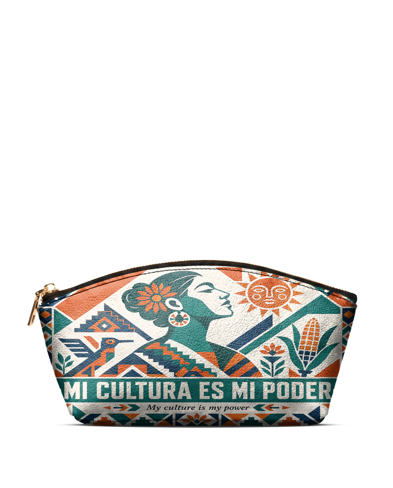 "Mi cultura es mi poder" ver.4 Eclipse Makeup Bag