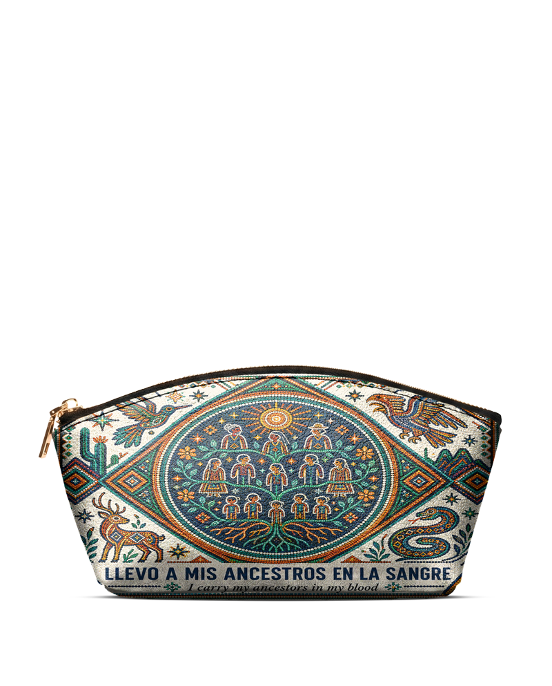 "Llevo a mis ancestros en la sangre" ver.4 Eclipse Makeup Bag