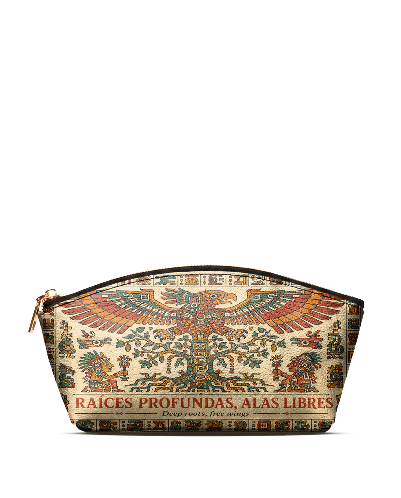 "Raíces profundas, alas libres" ver.3 Eclipse Makeup Bag