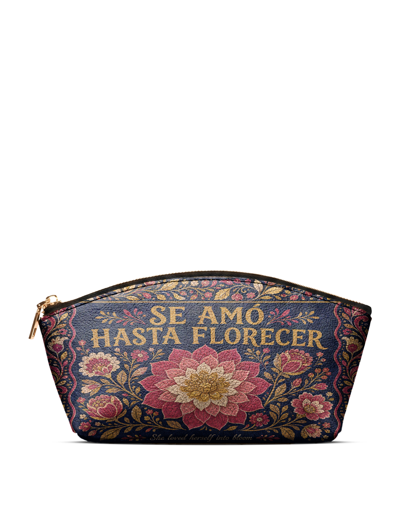 "Se amó hasta florecer" ver.4 Eclipse Makeup Bag