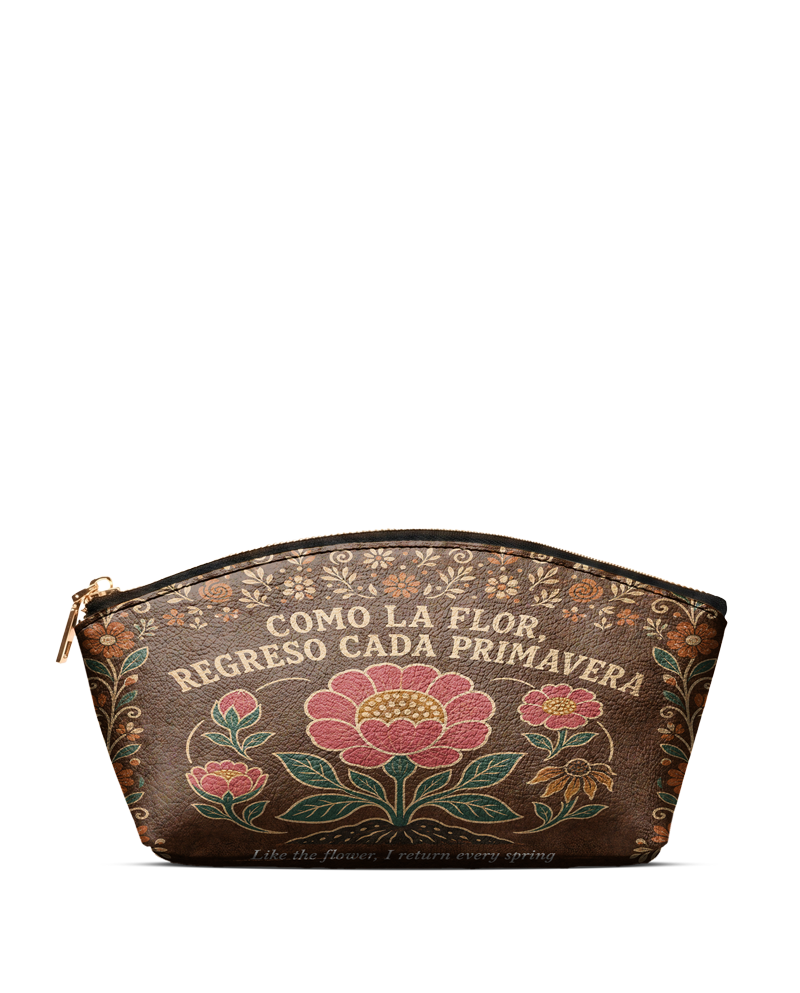 "Como la flor, regreso cada primavera" ver.4 Eclipse Makeup Bag