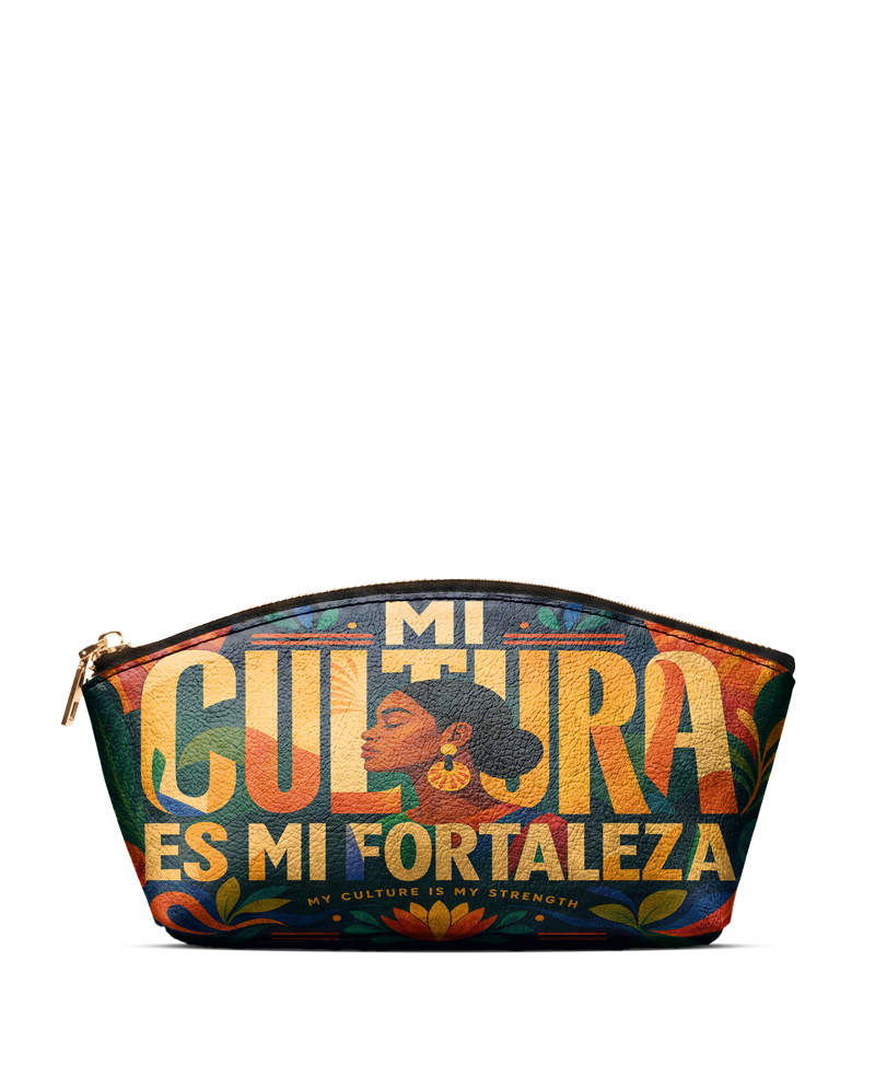 "Mi cultura es mi fortaleza" ver.2 Eclipse Makeup Bag