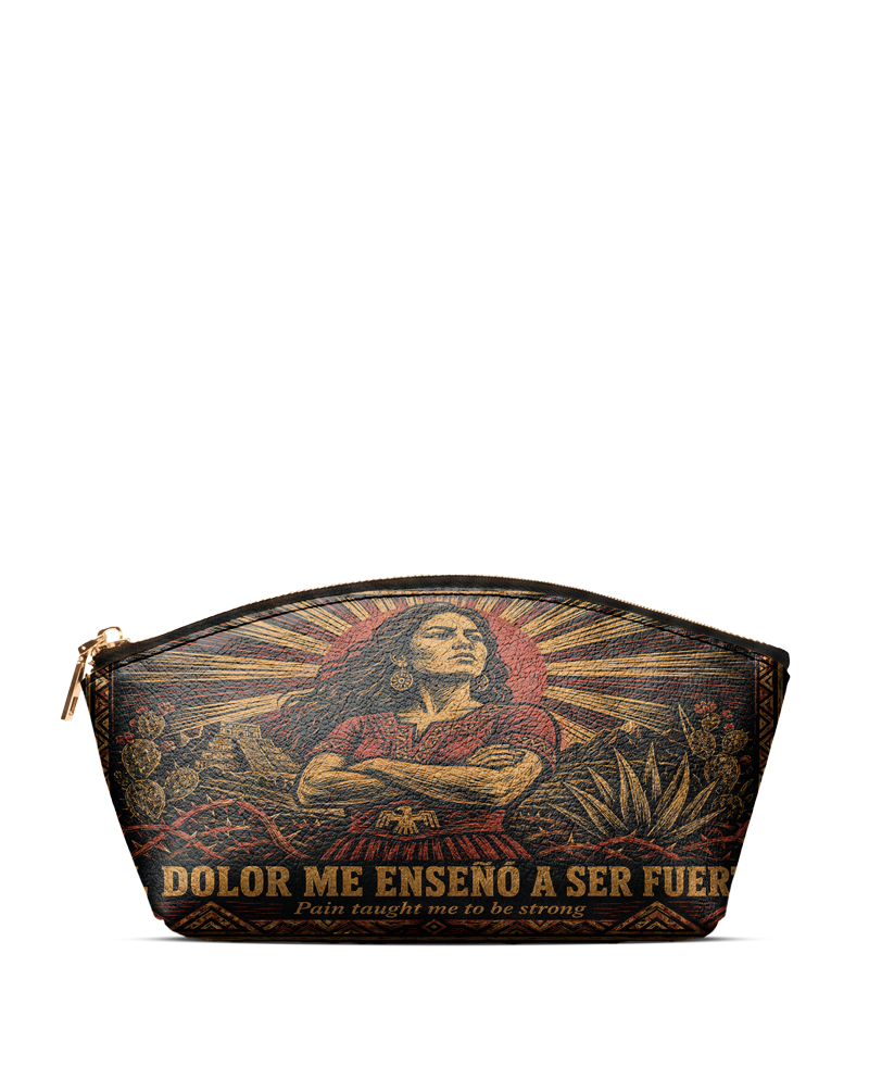 "El dolor me enseñó a ser fuerte" ver.2 Eclipse Makeup Bag