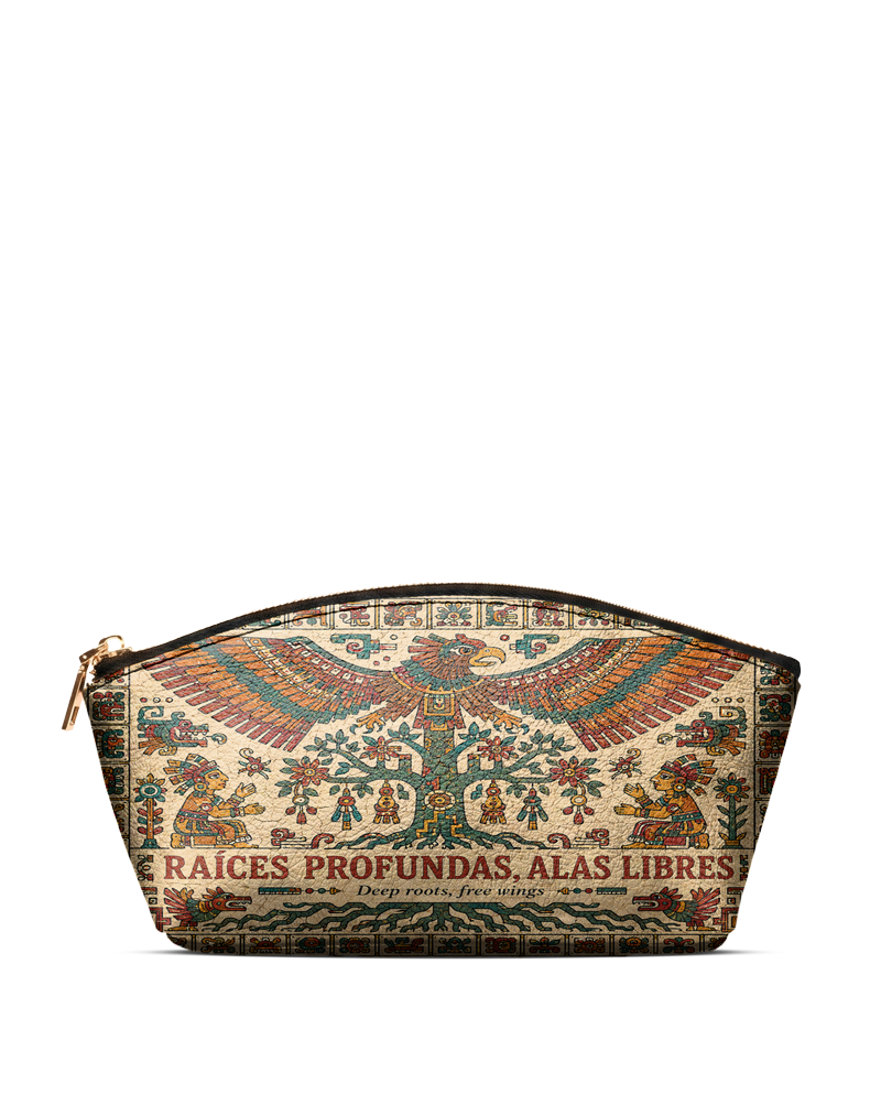 "Raíces profundas, alas libres" ver.5 Eclipse Makeup Bag