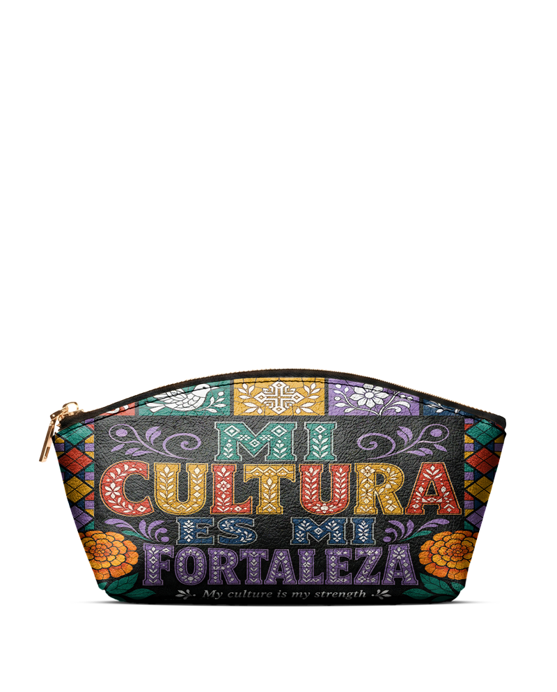 "Mi cultura es mi fortaleza" ver.4 Eclipse Makeup Bag