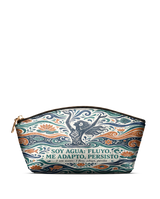 "Soy agua fluyo, me adapto, persisto" ver.1 Eclipse Makeup Bag