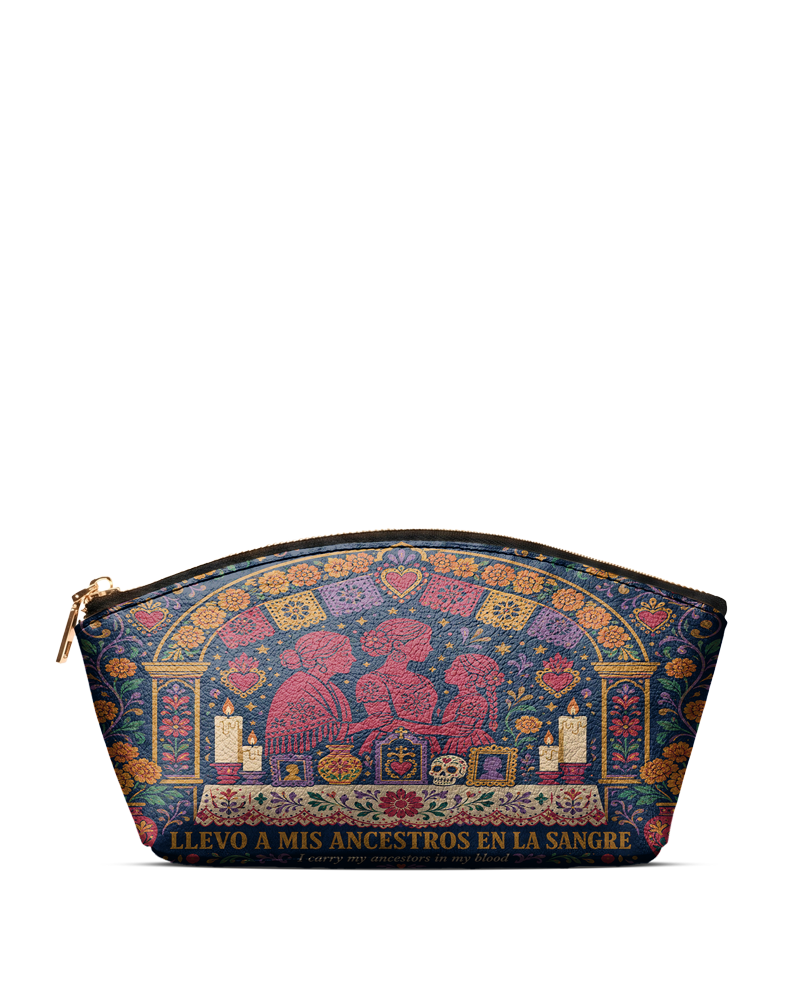 "Llevo a mis ancestros en la sangre" ver.1 Eclipse Makeup Bag
