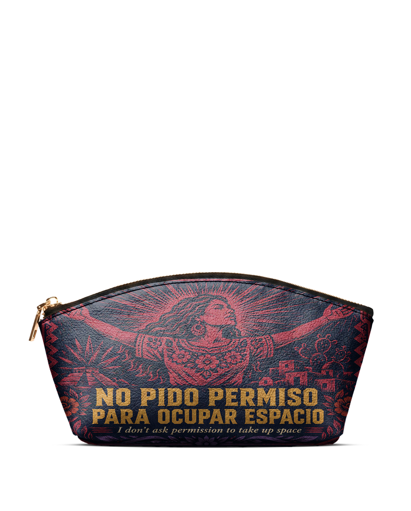 "No pido permiso para ocupar espacio" ver.2 Eclipse Makeup Bag