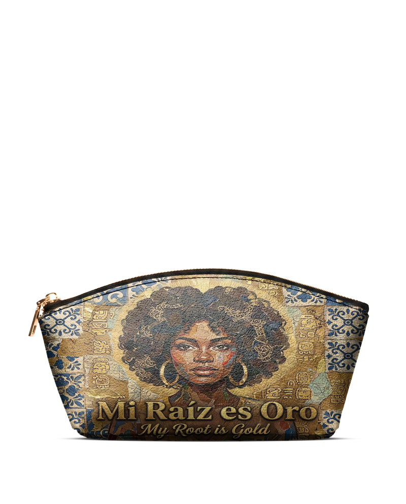 "Mi Raíz es Oro" ver.3 Eclipse Makeup Bag