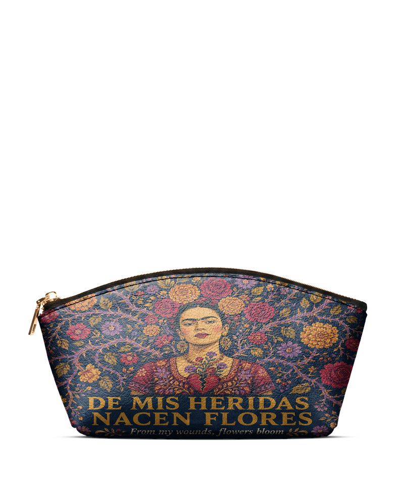 "De mis heridas nacen flores" ver.3 Eclipse Makeup Bag