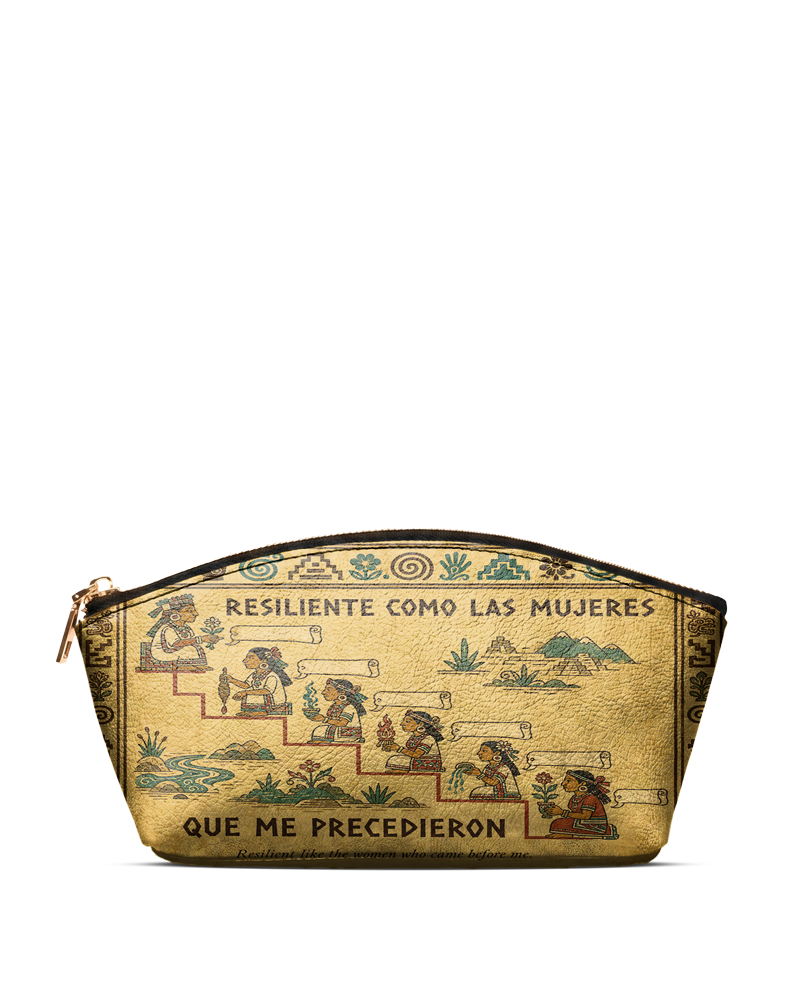 "Resiliente como las mujeres que me precedieron" ver.4 Eclipse Makeup Bag