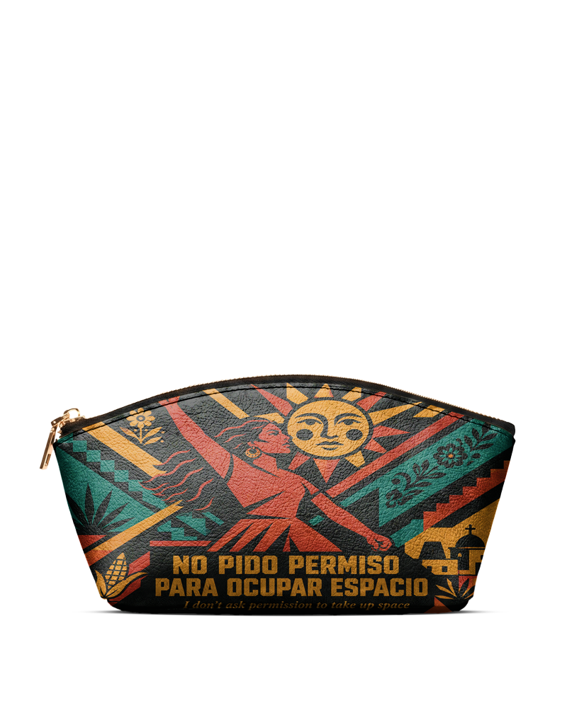 "No pido permiso para ocupar espacio" ver.1 Eclipse Makeup Bag