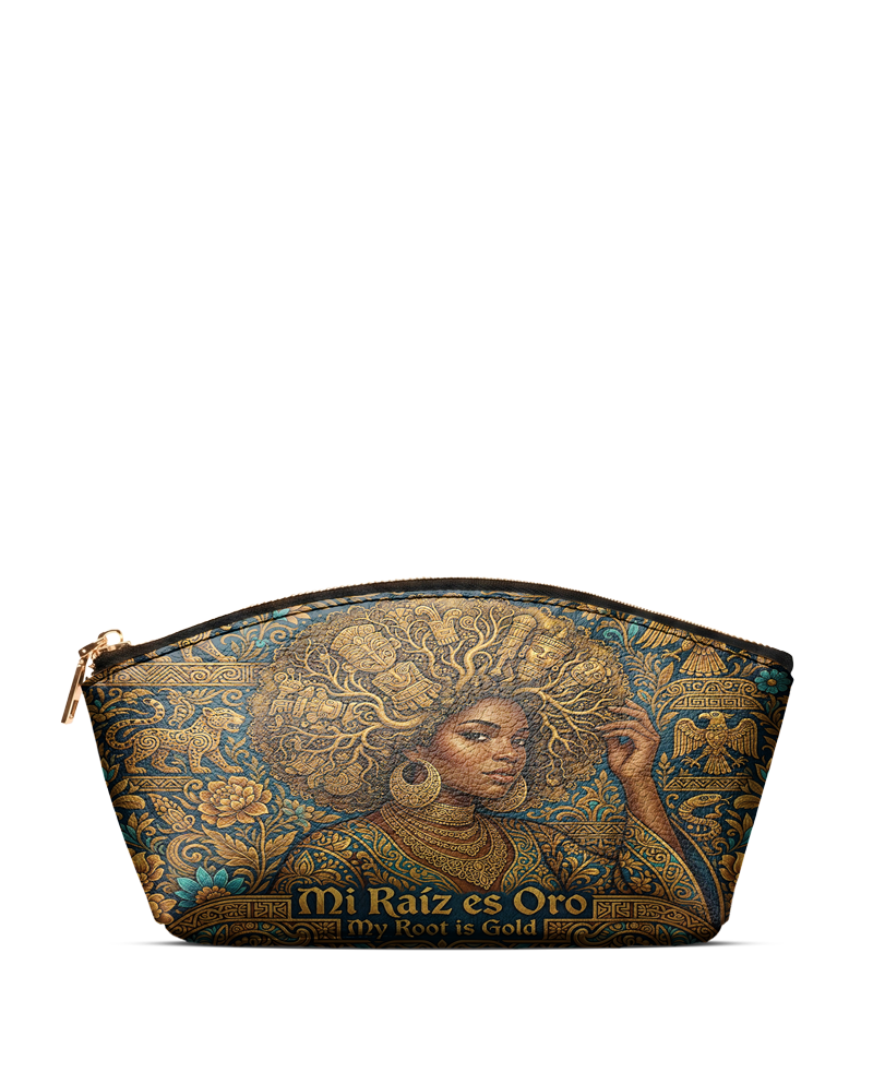 "Mi Raíz es Oro" ver.2 Eclipse Makeup Bag