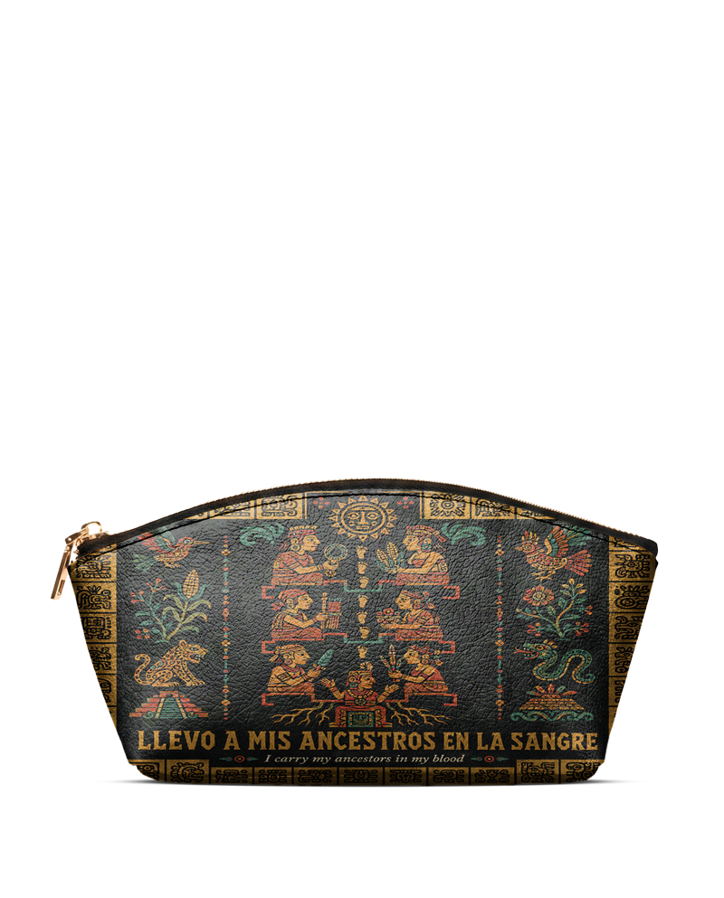 "Llevo a mis ancestros en la sangre" ver.2 Eclipse Makeup Bag