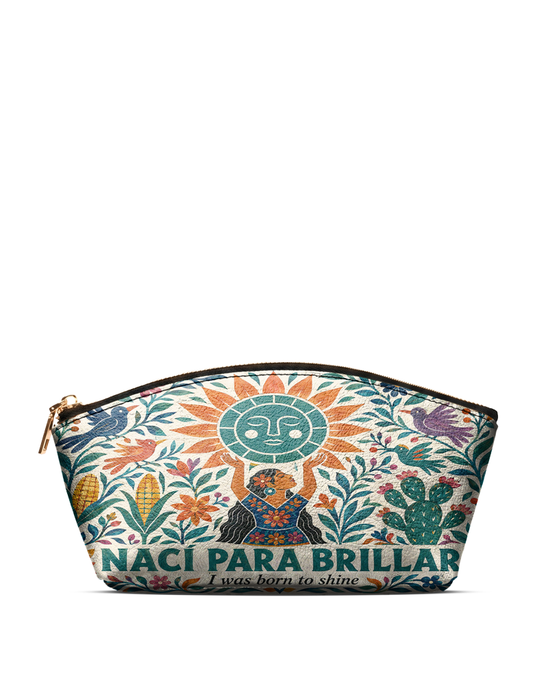 "Nací para brillar" ver.2 Eclipse Makeup Bag