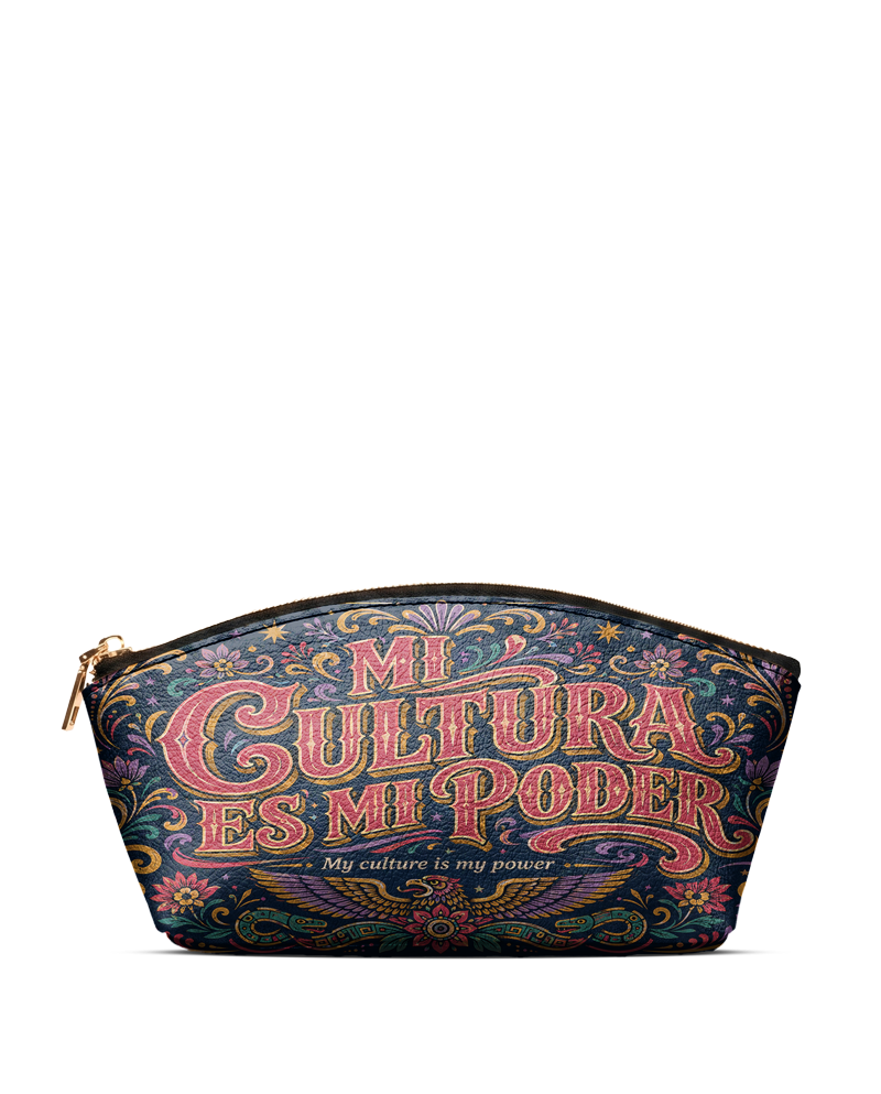 "Mi cultura es mi poder" ver.2 Eclipse Makeup Bag