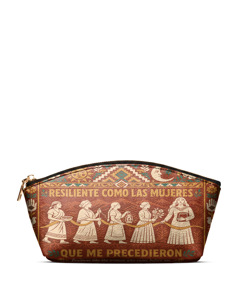 "Resiliente como las mujeres que me precedieron" ver.1 Eclipse Makeup Bag