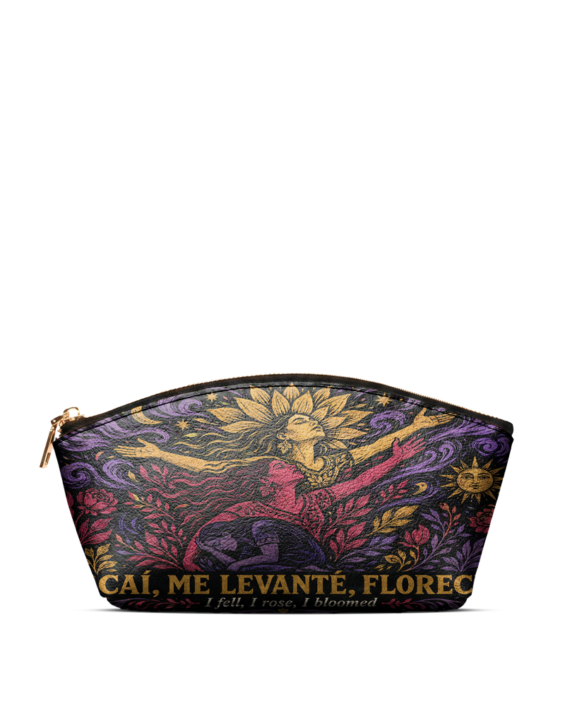 "Caí, me levanté, florecí" ver.4 Eclipse Makeup Bag