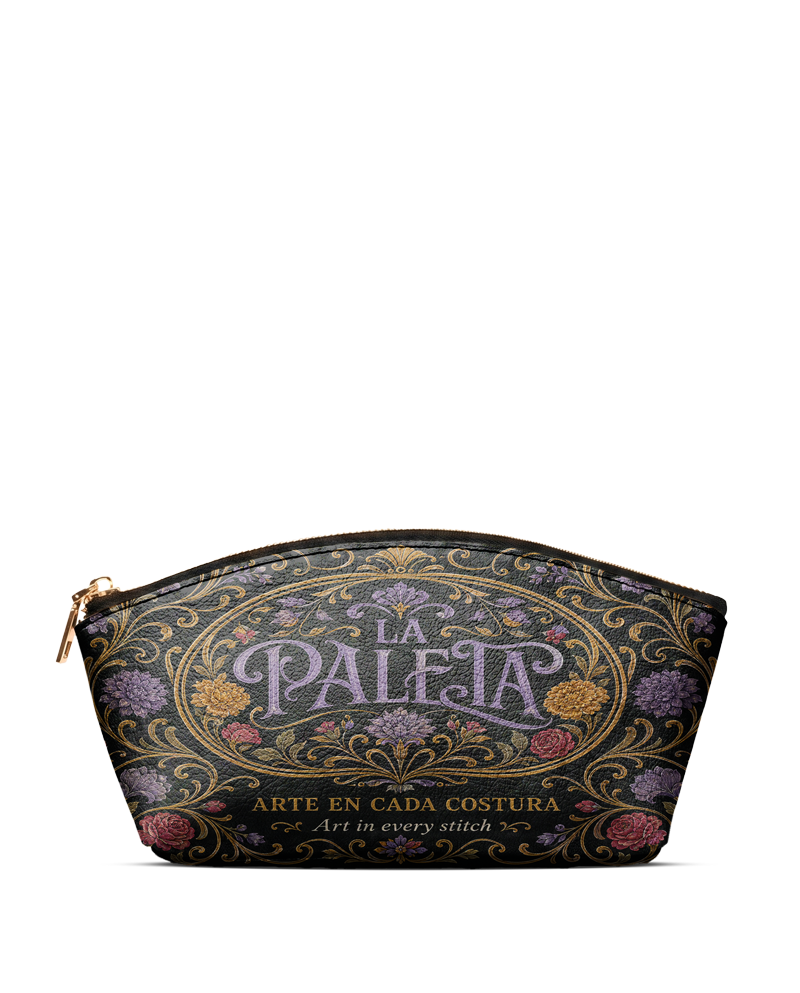 "La Paleta — Arte en cada costura" ver.1 Eclipse Makeup Bag