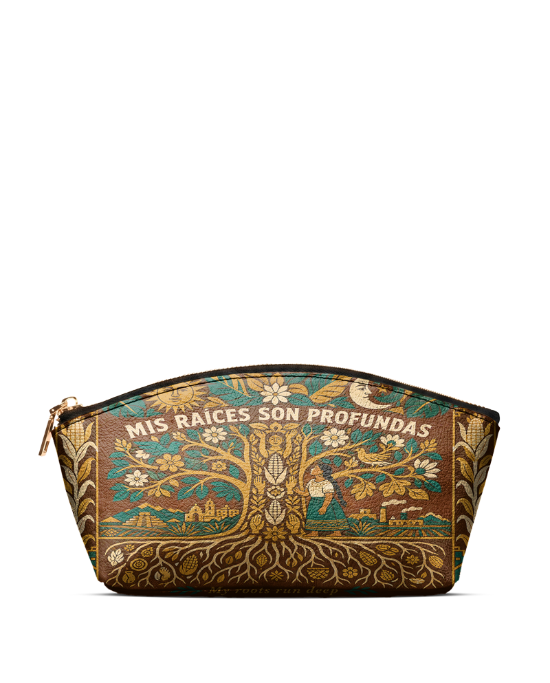 "Mis Raíces son Profundas" ver.3 Eclipse Makeup Bag