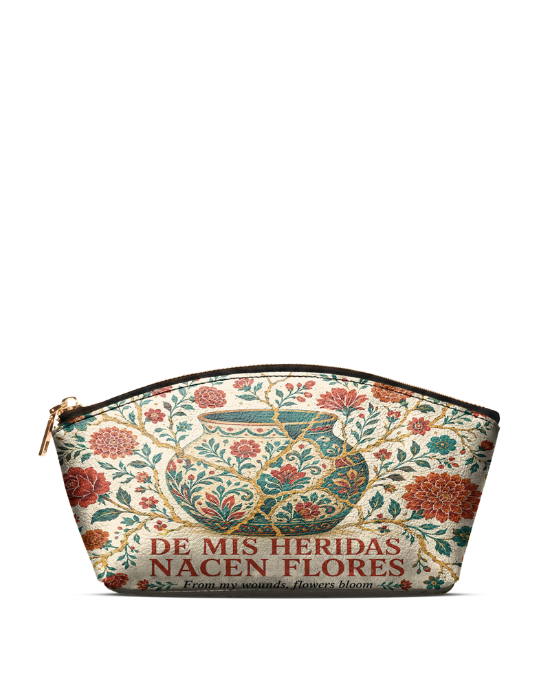 "De mis heridas nacen flores" ver.2 Eclipse Makeup Bag