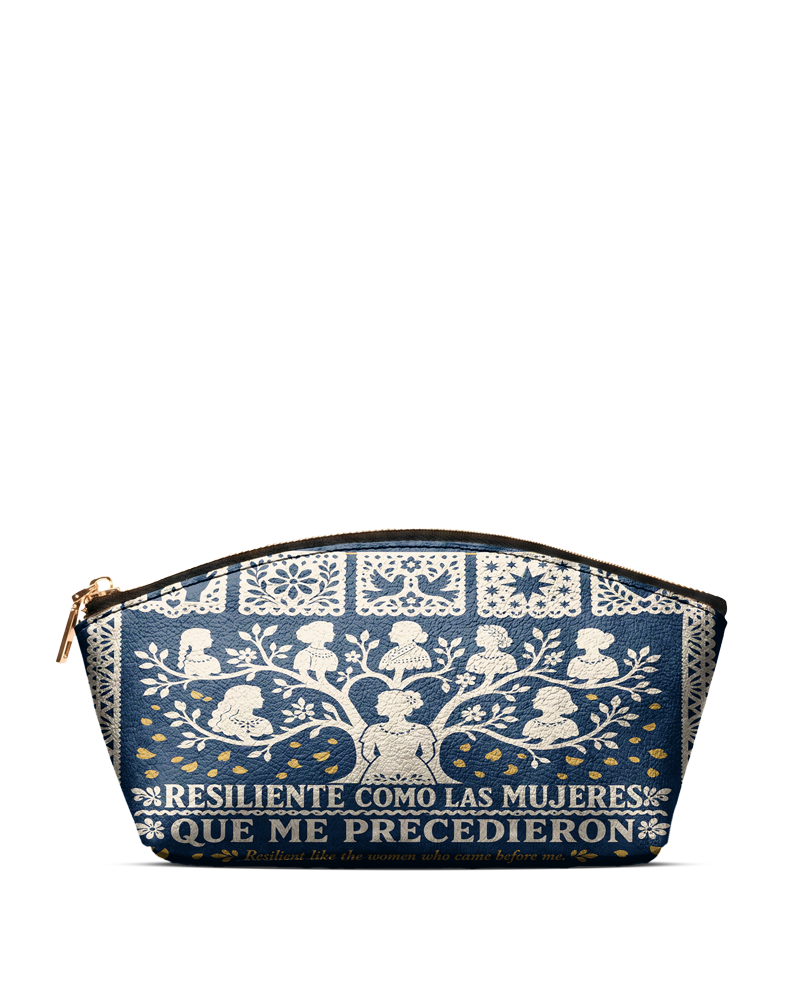 "Resiliente como las mujeres que me precedieron" ver.2 Eclipse Makeup Bag