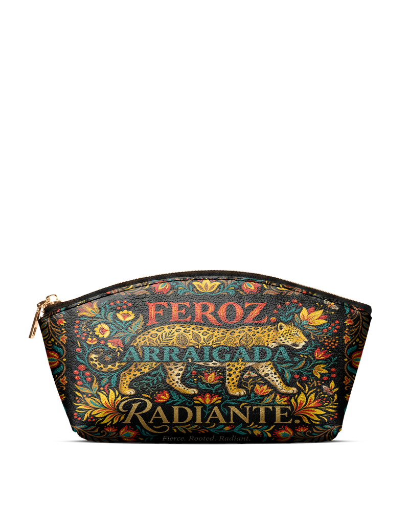 "Feroz. Arraigada. Radiante" ver.5 Eclipse Makeup Bag