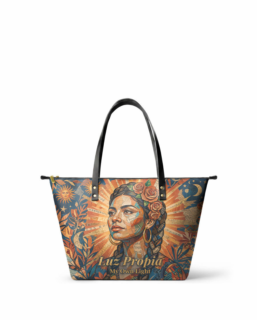 "Luz Propia" ver.2 Leather Tote Bag
