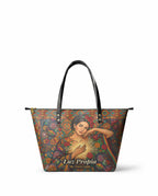 "Luz Propia" ver.3 Leather Tote Bag - front view | Paleta Bags