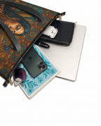 "Luz Propia" ver.4 Leather Tote Bag - detail | Paleta Bags