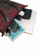 "LA GUERRERA" ver.1 Leather Tote Bag - detail | Paleta Bags