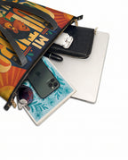 "Mi cultura es mi fortaleza" ver.2 Leather Tote Bag - detail | Paleta Bags