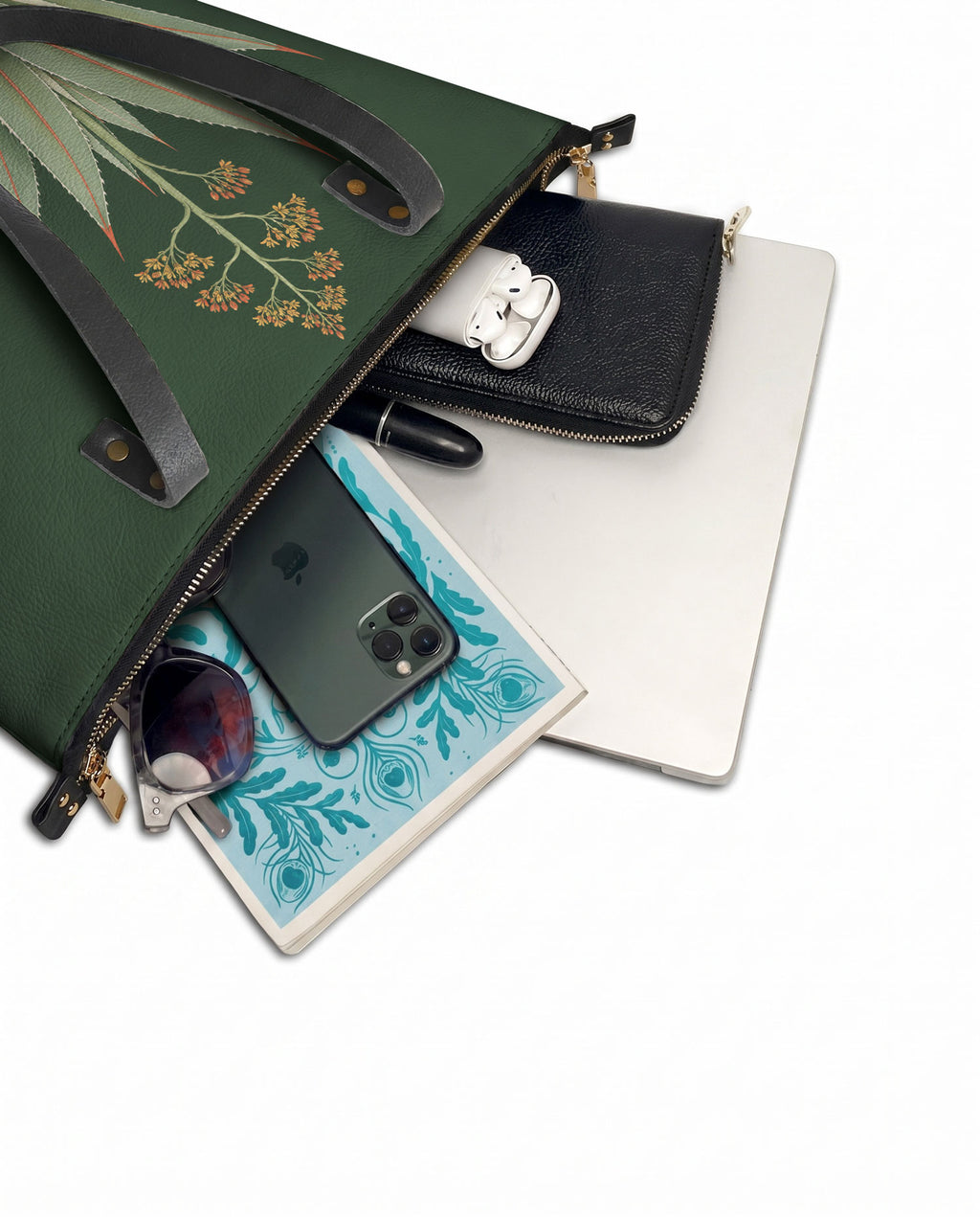 "MAGUEY" Leather Tote Bag - detail | Paleta Bags