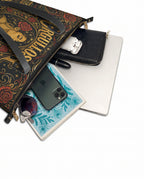 "Orgullosa de donde vengo" ver.4 Leather Tote Bag - detail | Paleta Bags