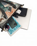 "Soy la dueña de mi destino" ver.2 Leather Tote Bag - detail | Paleta Bags