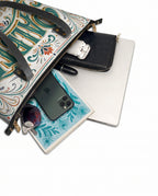 "La Paleta — Arte en cada costura" ver.2 Leather Tote Bag - detail | Paleta Bags