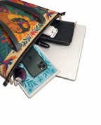 "Poderosa y Libre" ver.2 Leather Tote Bag - detail | Paleta Bags