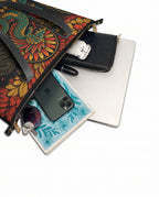 "Suelto lo que ya no me sirve" ver.2 Leather Tote Bag - detail | Paleta Bags