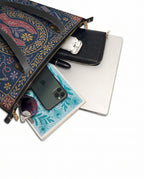 "Hecha a mano, hecha con amor" ver.4 Leather Tote Bag - detail | Paleta Bags