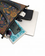 "Soy hija de la tierra" ver.2 Leather Tote Bag - detail | Paleta Bags
